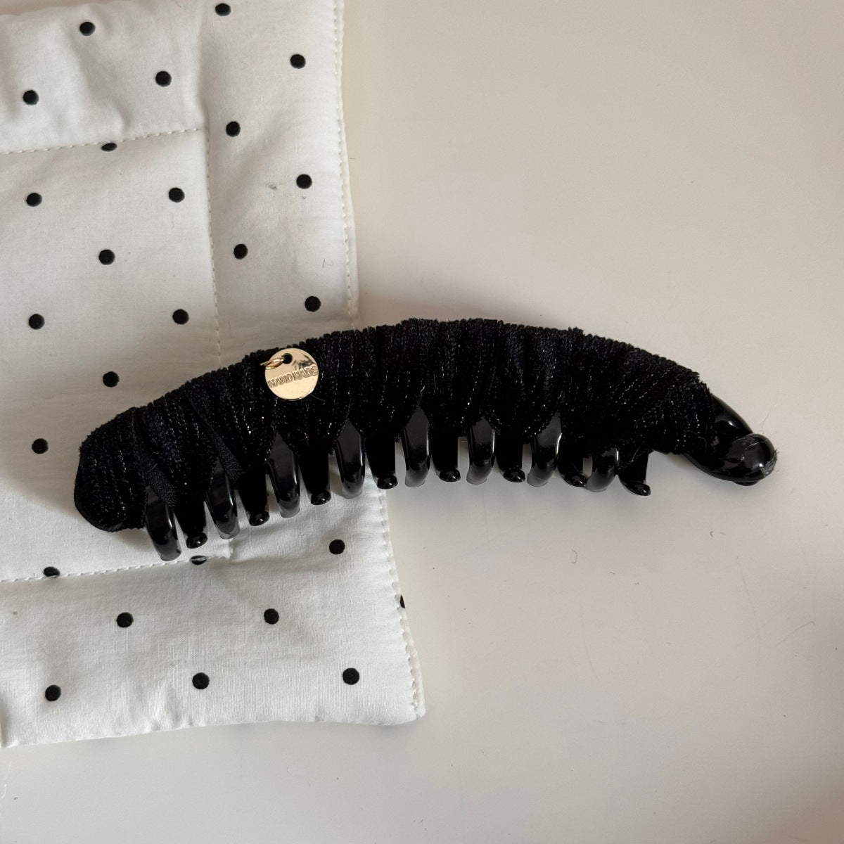 Autumn/Winter Velvet Triangle Hair Clip – Elegant Large Hair Claw