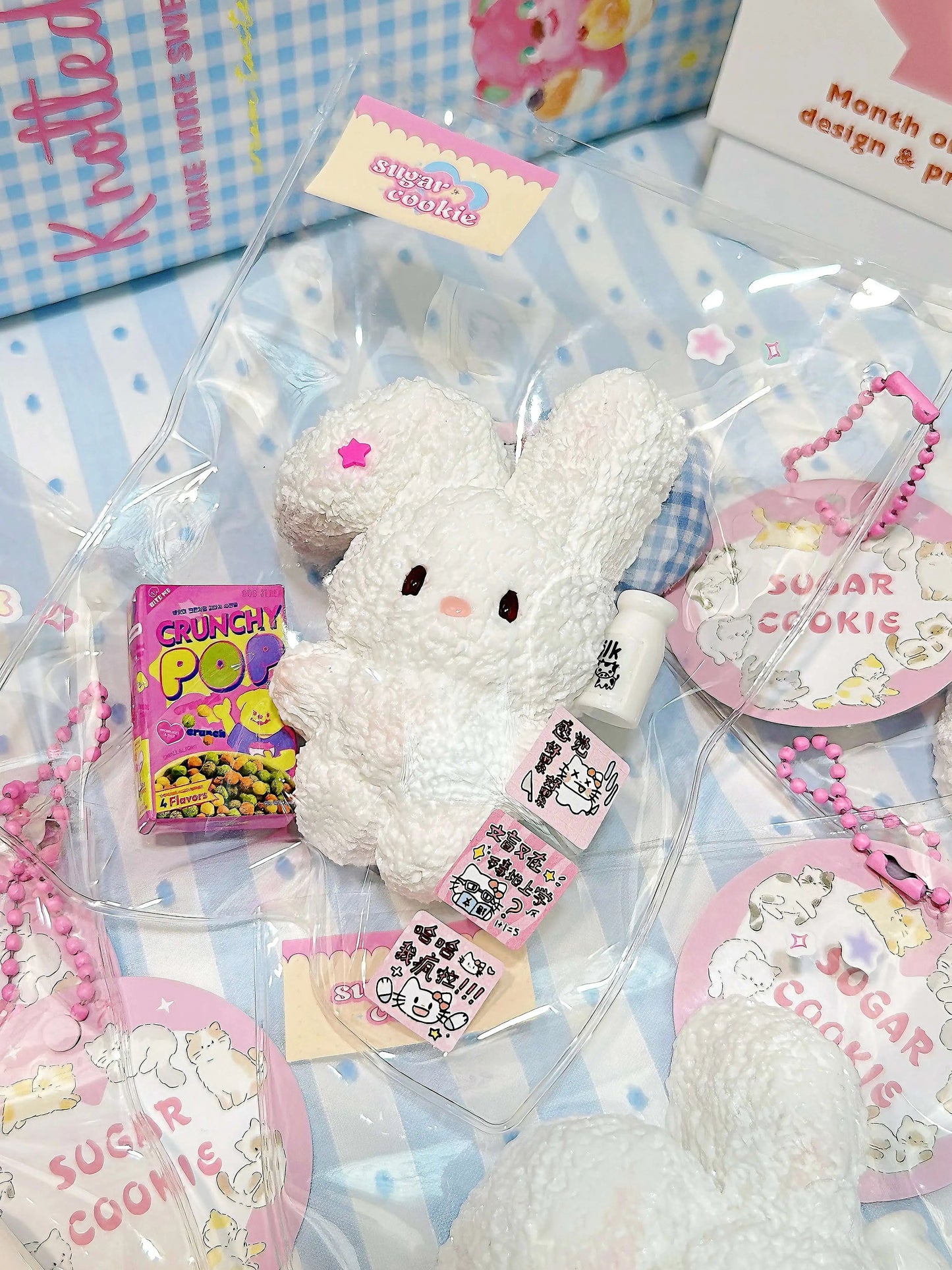 Long-Eared Bunny Squishy – Slow Rising Sensory Stress Relief Toy
