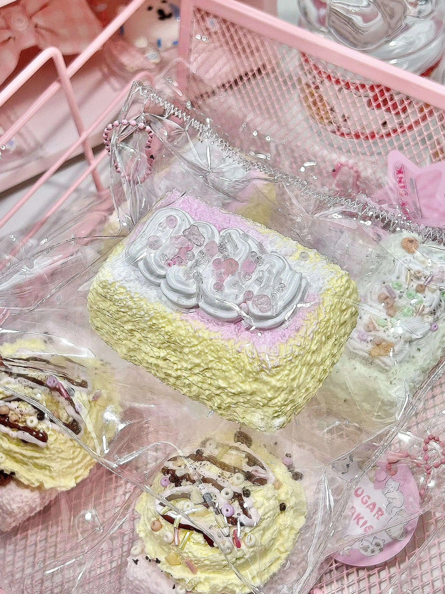 Mochi Milk Cake Squishy – Slow Rising Stress Relief Toy