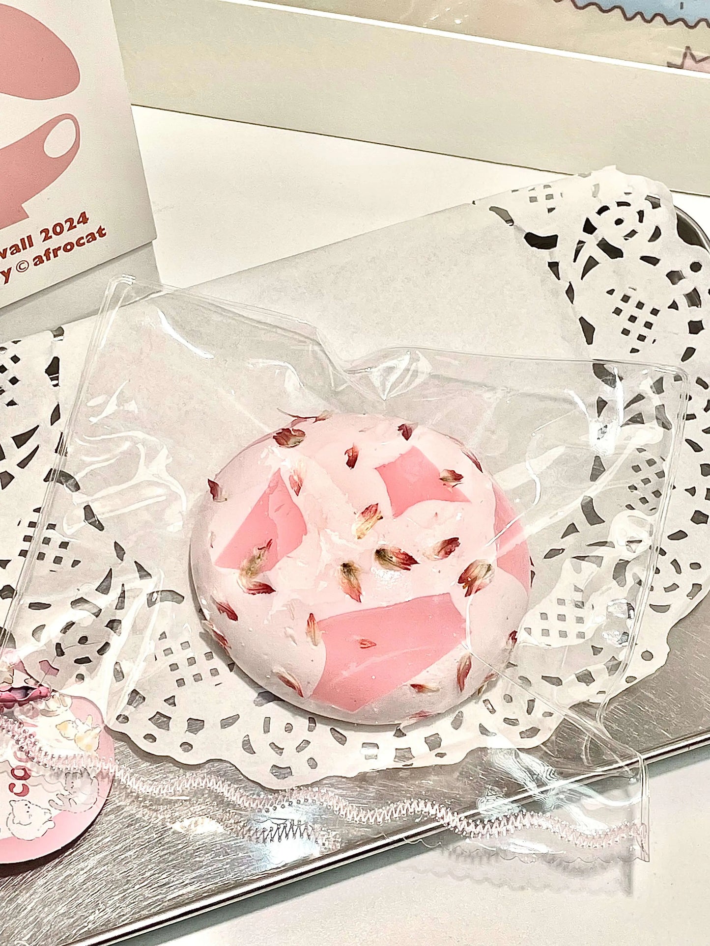 Peach Berry Rose Squishy – Slow Rising Stress Relief Toy