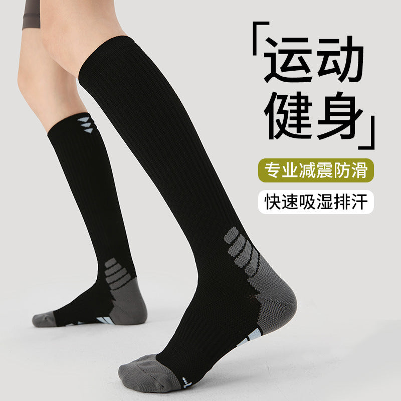 Black Compression Sports Socks – Running & Hiking Socks