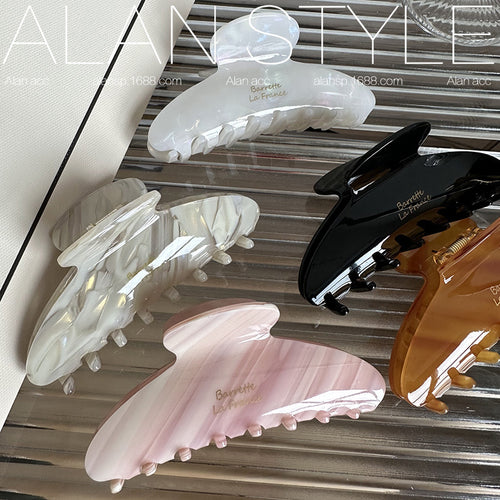 Premium Acetate Hair Claw Clip – Elegant French Style Hair Accessory