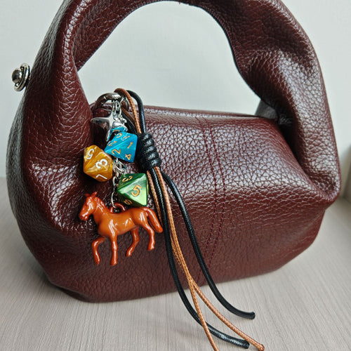 Punk Style Rope Bag Charm – Street Fashion Accessory