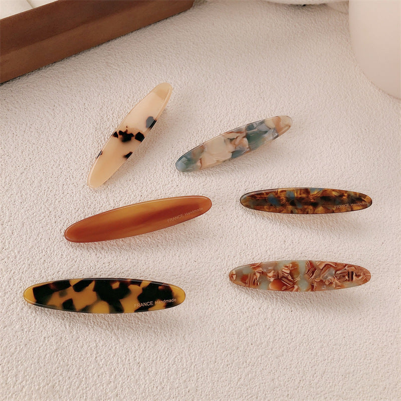 Minimalist Acetate Side Hair Clip – Everyday Hair Barrette
