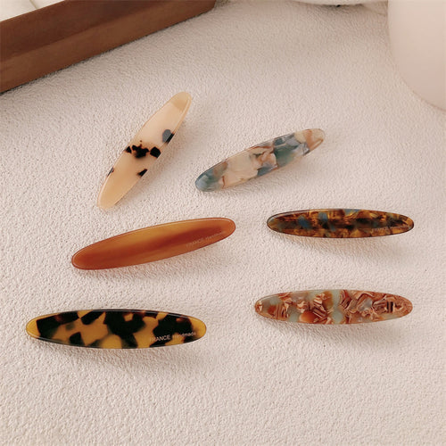 Minimalist Acetate Side Hair Clip – Everyday Hair Barrette