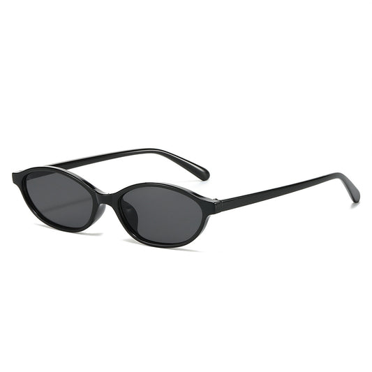Retro Oval Sunglasses – Small Frame Fashion Shades