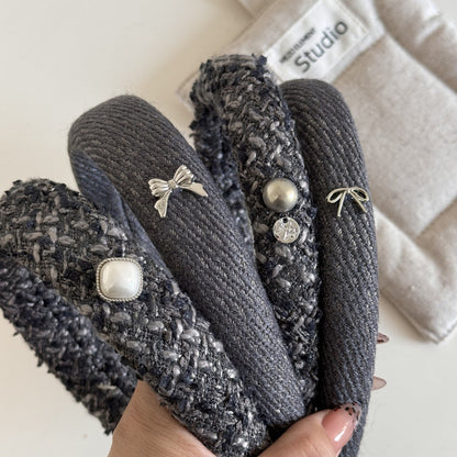 Pearl Bow Hairband – French Chic Vintage Style