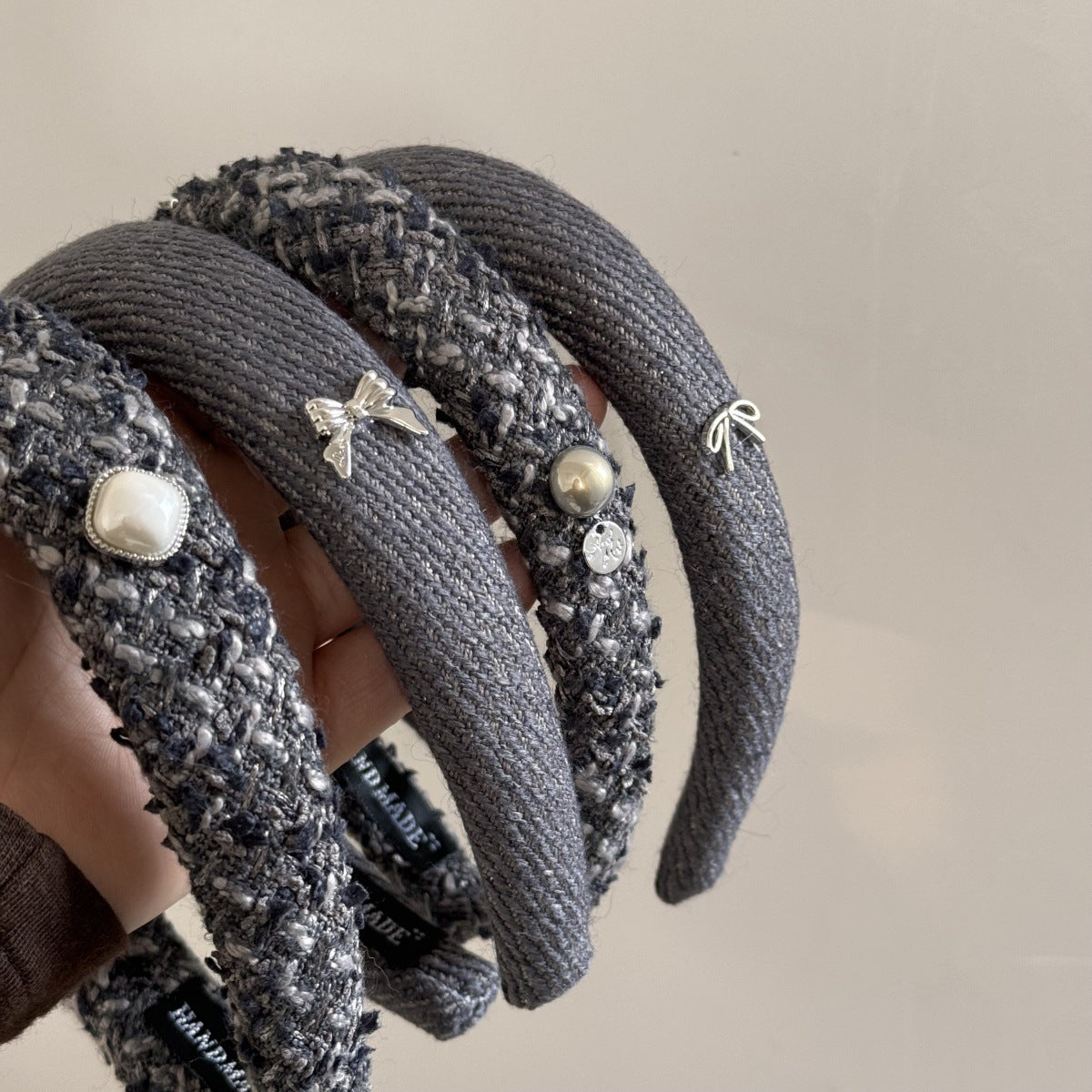 Pearl Bow Hairband – French Chic Vintage Style
