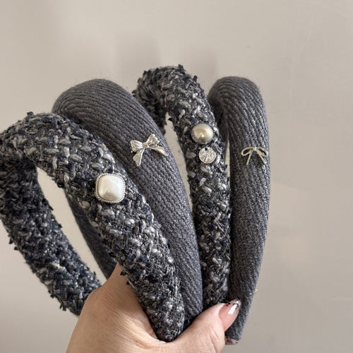 Pearl Bow Hairband – French Chic Vintage Style