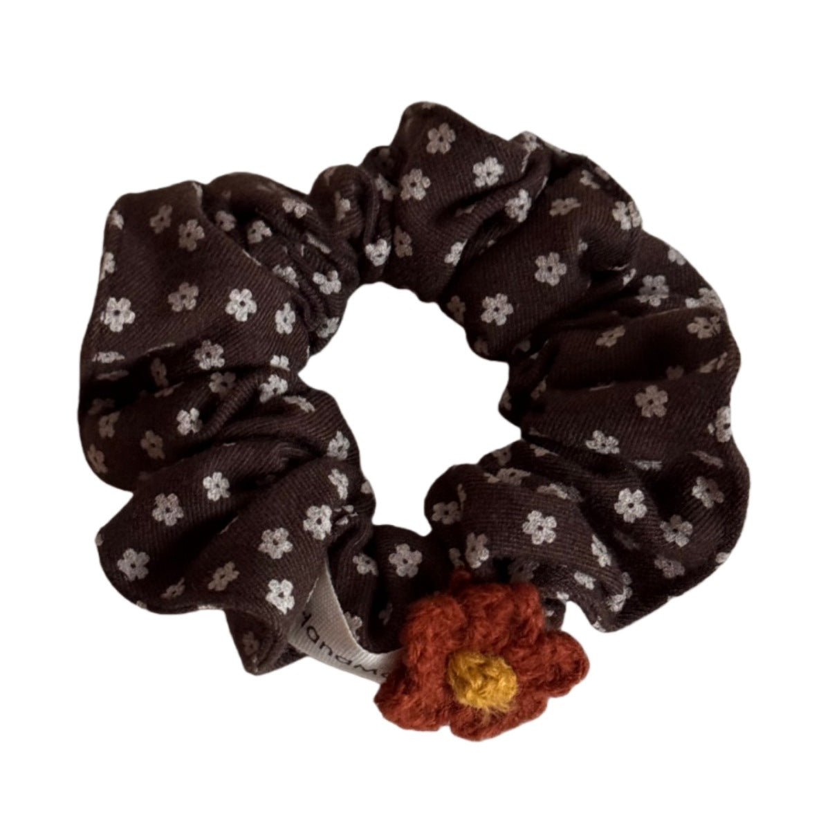 Floral & Polka-Dot Bow Triangle Hair Claw