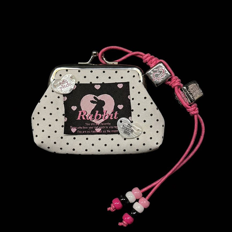 Y2K Starfish Keychain Pouch – Summer Coin Bag Charm