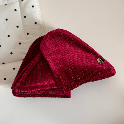 Autumn/Winter Velvet Triangle Hair Clip – Elegant Large Hair Claw