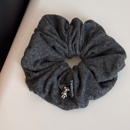 Plush Teddy Bear Wide Hairband – Soft Fall/Winter Design for a Fuller Crown