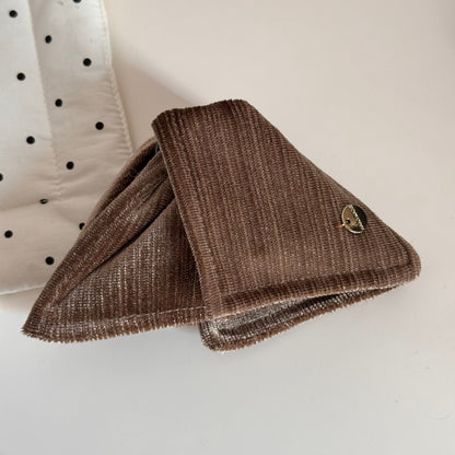 Autumn/Winter Velvet Triangle Hair Clip – Elegant Large Hair Claw