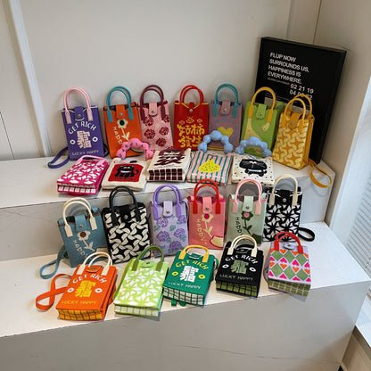 Cute Knit Mini Phone Bag – Small Crossbody Bag