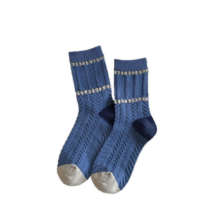 Star Glitter Sheer Crew Socks – Fairy Style Transparent Socks