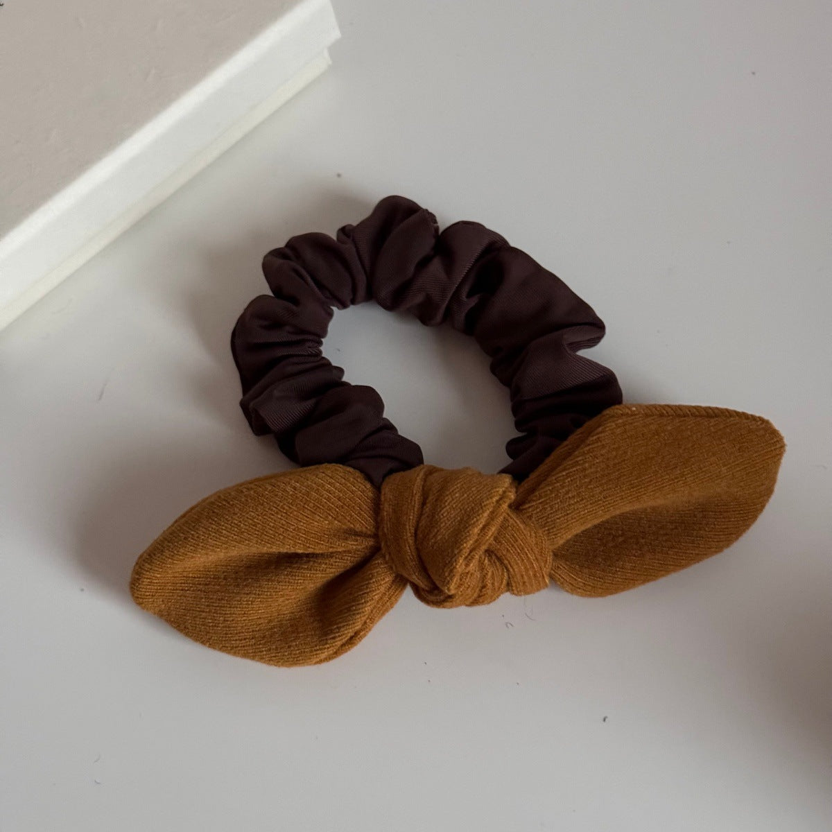 Floral & Polka-Dot Bow Triangle Hair Claw