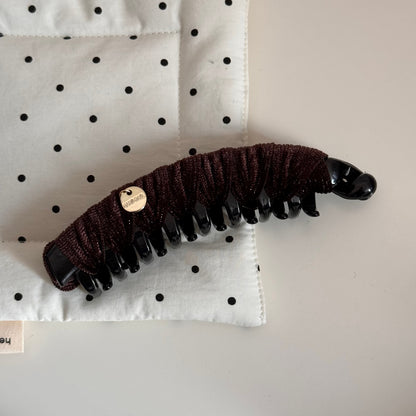 Autumn/Winter Velvet Triangle Hair Clip – Elegant Large Hair Claw