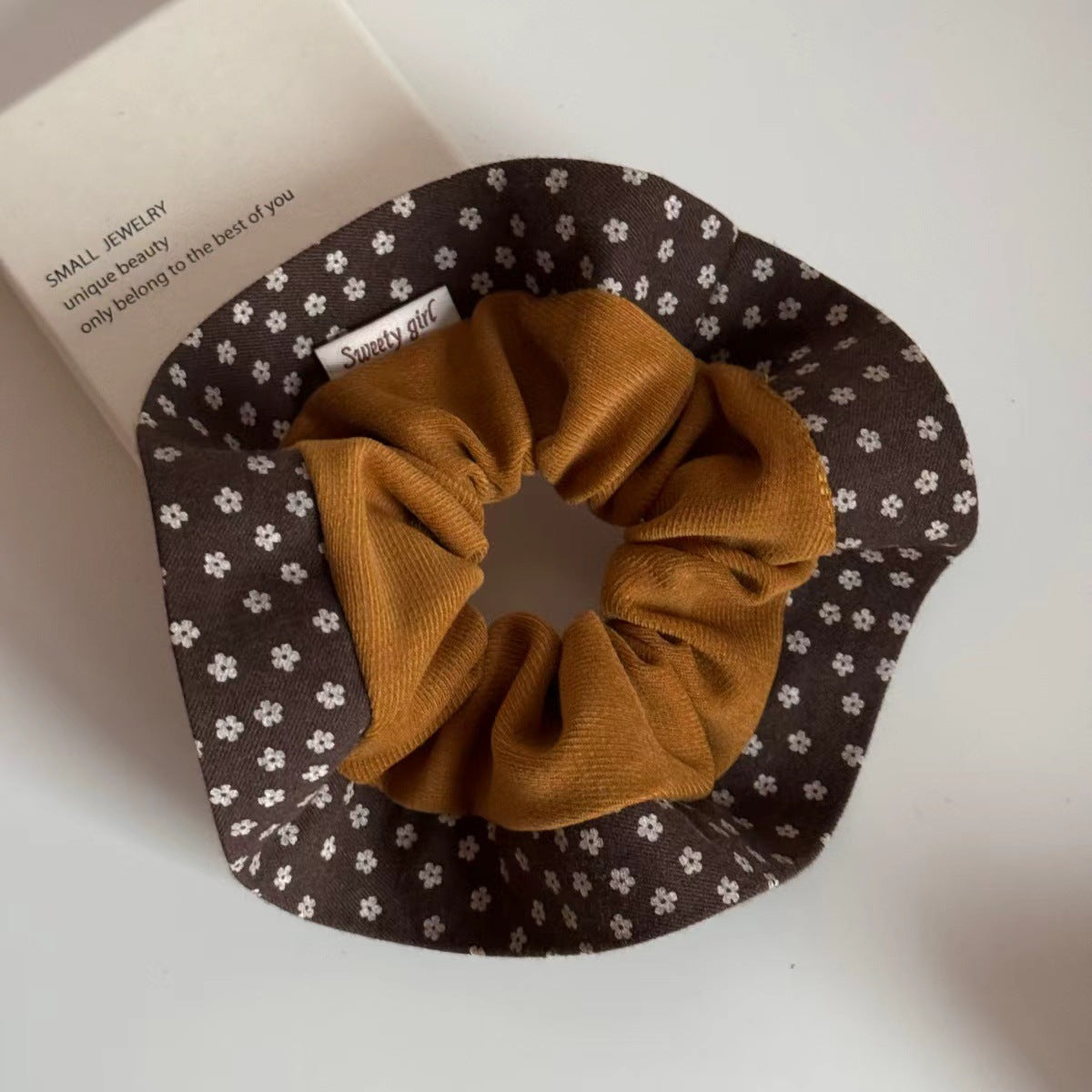 Floral & Polka-Dot Bow Triangle Hair Claw