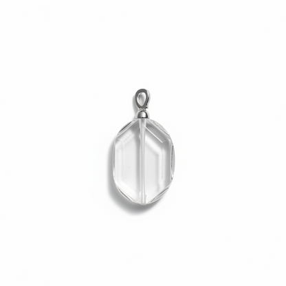 Kunlun at Ease • White Crystal Pendant