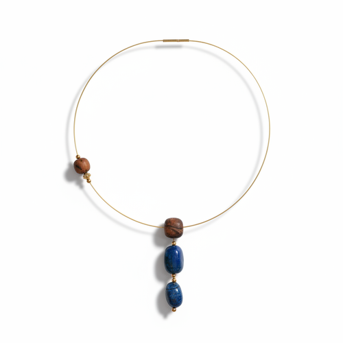 Clear Sky Whisper • Lapis Lazuli Tribute Soft Necklace
