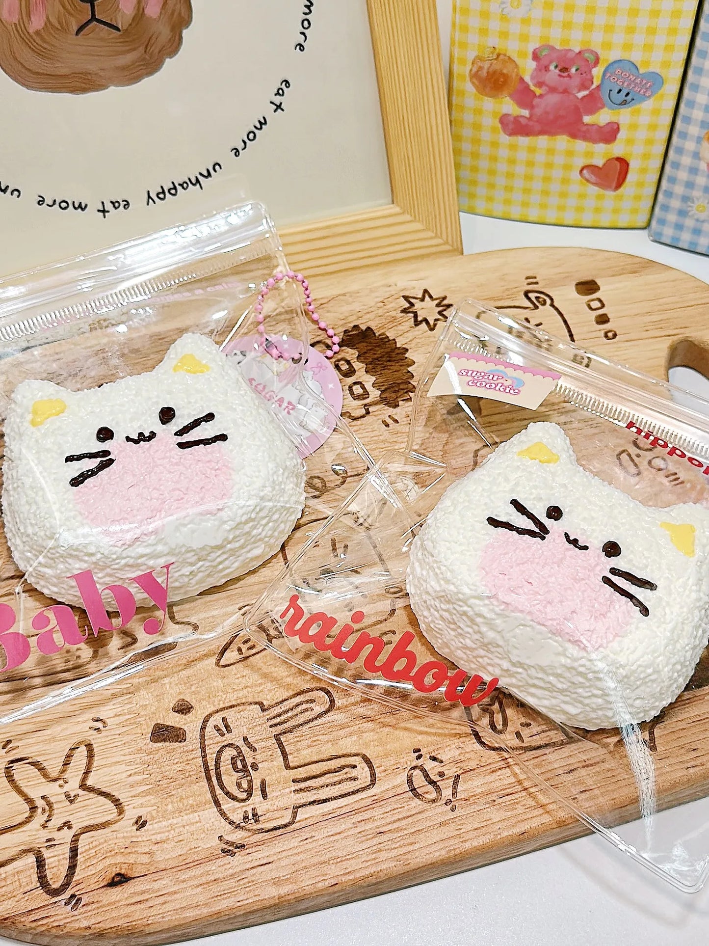 Cute Kitty Squishy – Slow Rising Stress Relief Toy