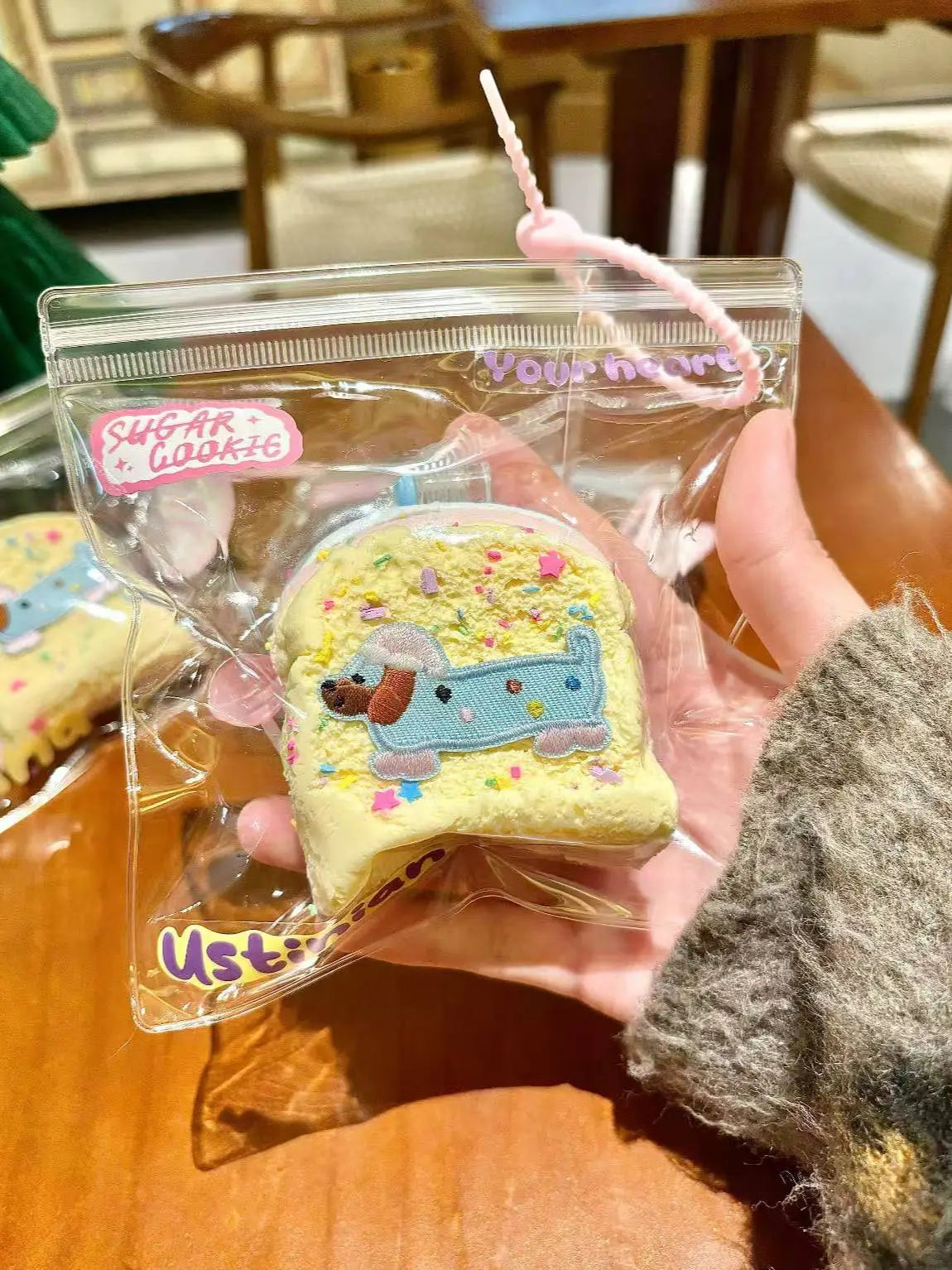 Ice Cream Toast Squishy – Slow Rising Sensory Stress Relief Toy