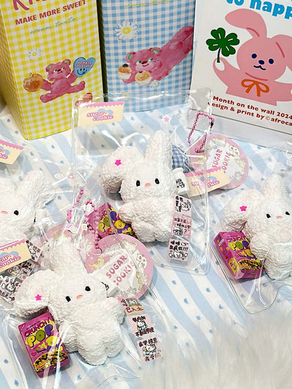 Long-Eared Bunny Squishy – Slow Rising Sensory Stress Relief Toy