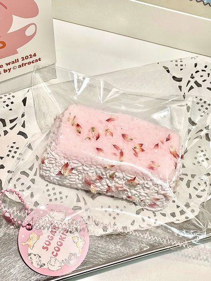 Peach Berry Rose Squishy – Slow Rising Stress Relief Toy