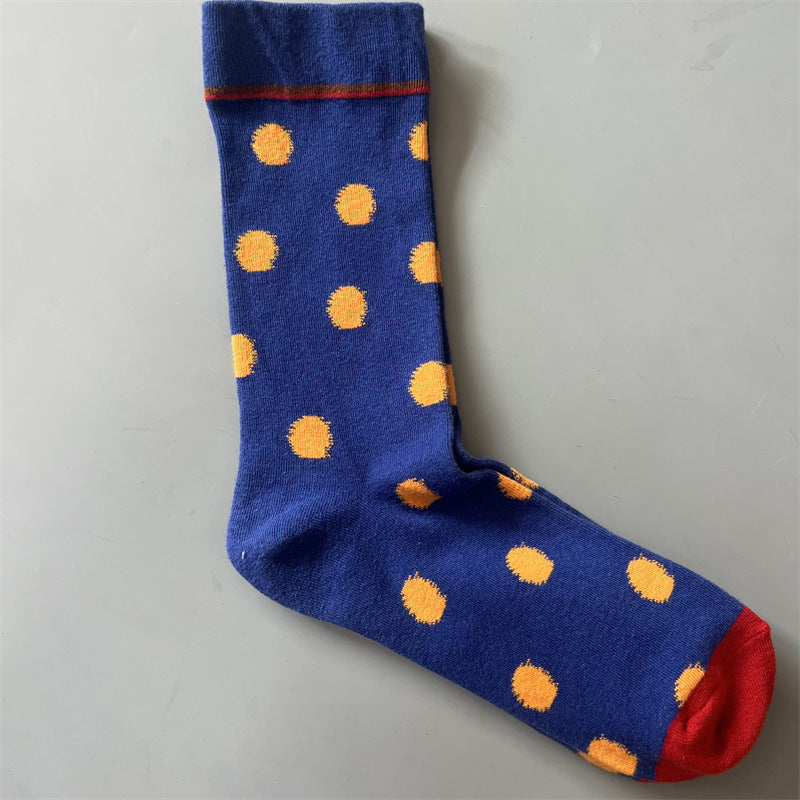 Art Pattern Crew Socks – Vintage Oil Painting Style Socks