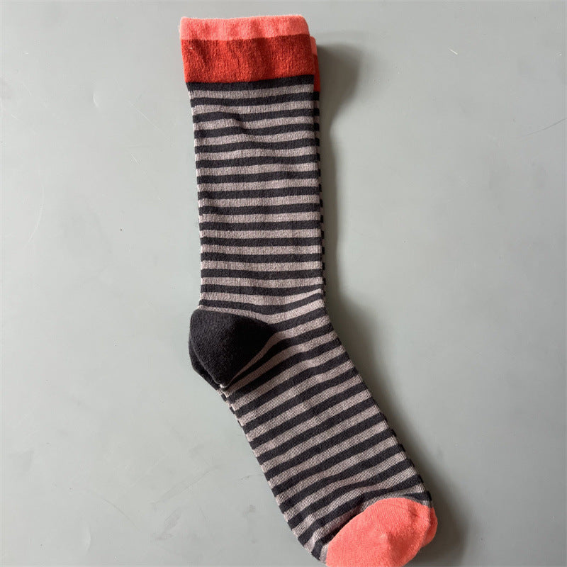 Art Pattern Crew Socks – Vintage Oil Painting Style Socks