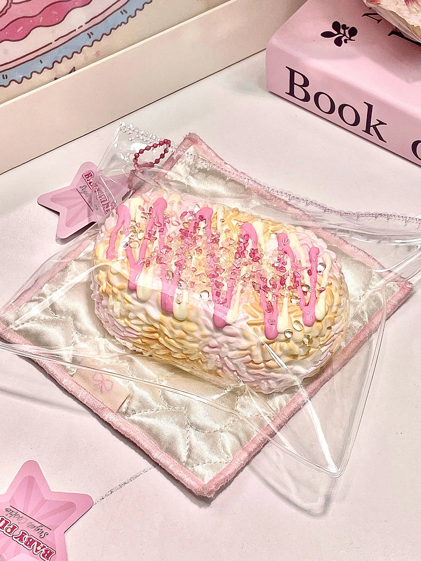 Strawberry Condensed Milk Squishy – Slow Rising Stress Relief Toy