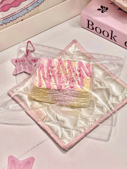 Strawberry Condensed Milk Squishy – Slow Rising Stress Relief Toy