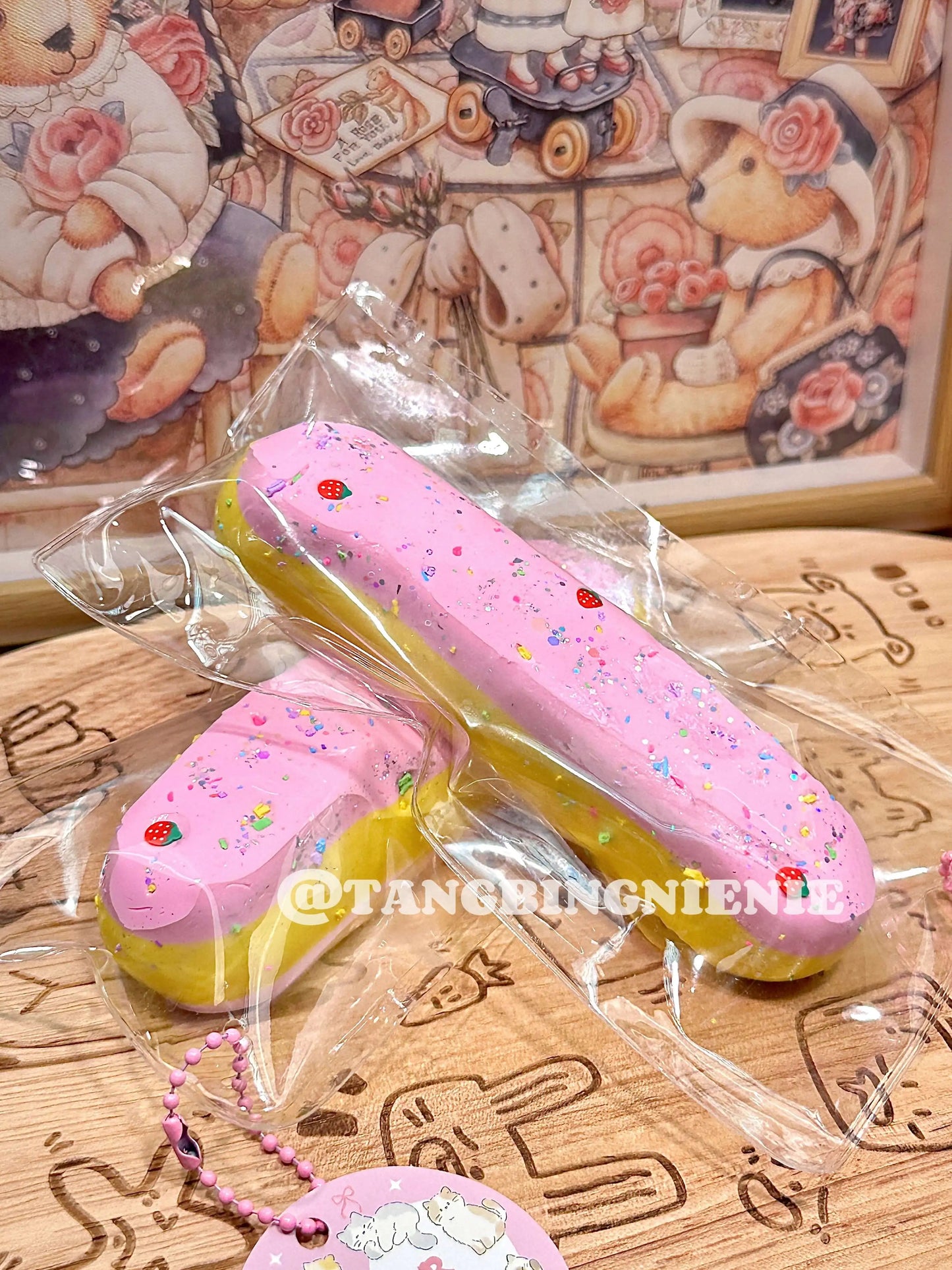 Strawberry Milk Bar Squishy – Slow Rising Stress Relief Toy
