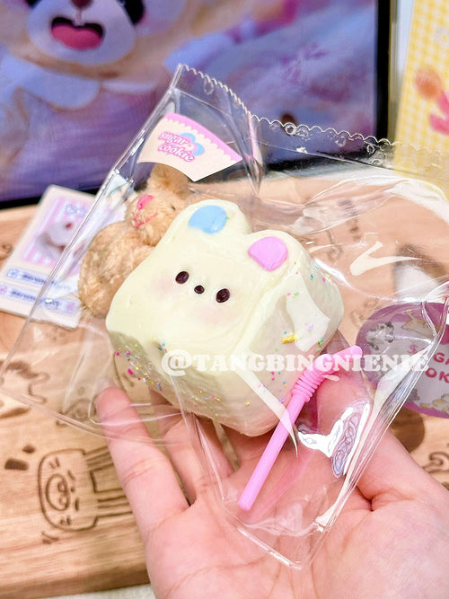 Transparent Bunny Squishy – Slow Rising Stress Relief Toy