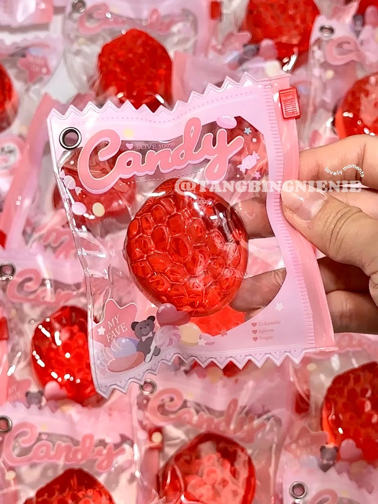 Transparent Fruit Jelly Squishy – Slow Rising Stress Relief Toy