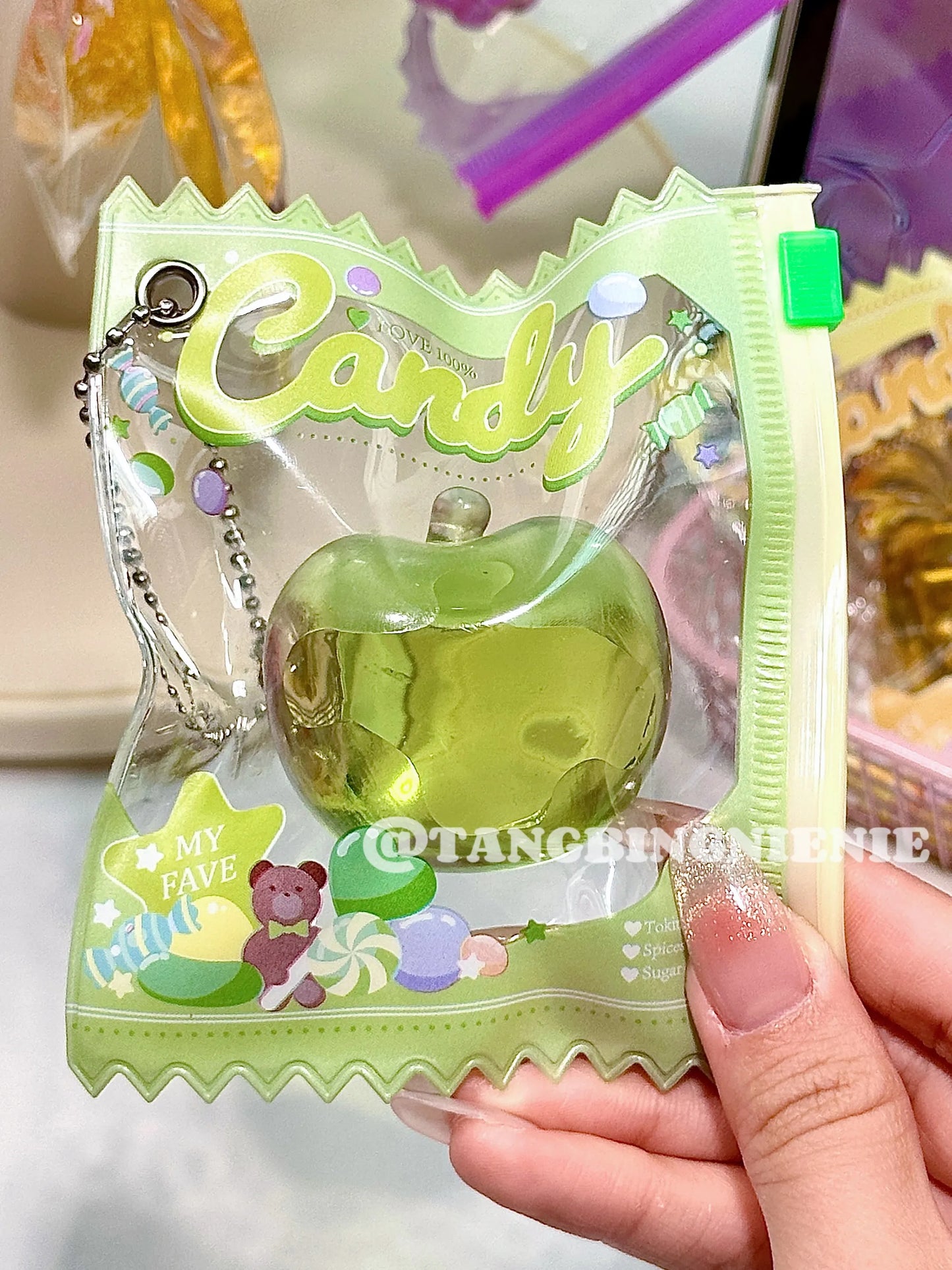 Transparent Fruit Jelly Squishy – Slow Rising Stress Relief Toy