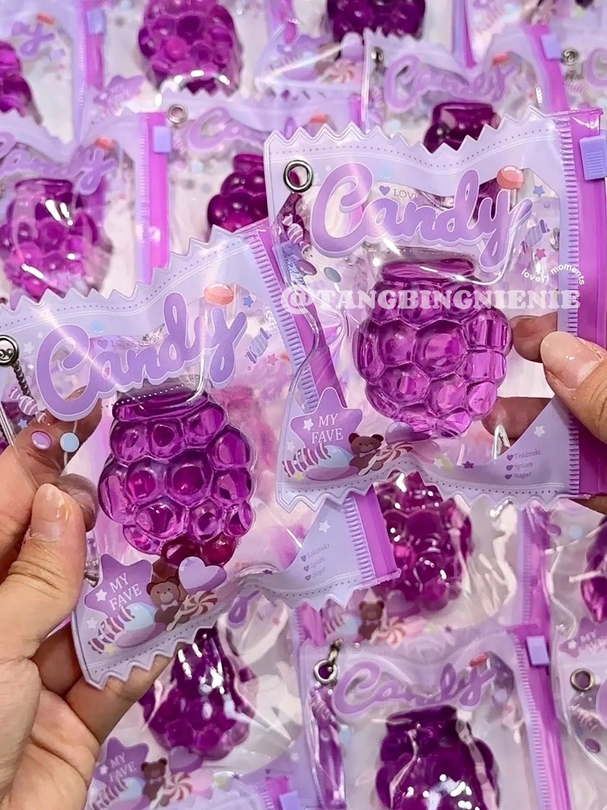Transparent Fruit Jelly Squishy – Slow Rising Stress Relief Toy