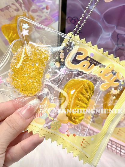 Transparent Fruit Jelly Squishy – Slow Rising Stress Relief Toy