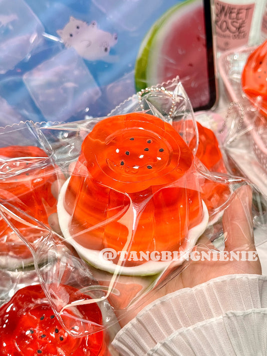 Transparent Watermelon Squishy – Slow Rising Stress Relief Toy