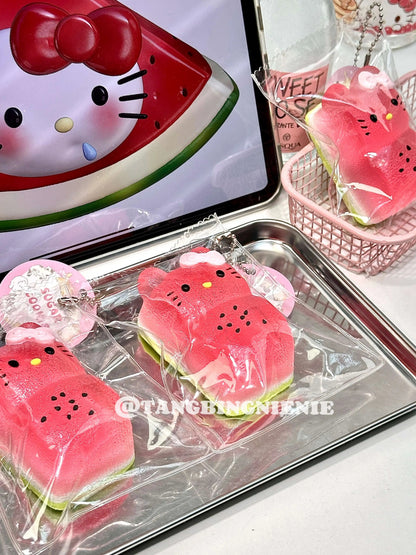 Transparent Watermelon Squishy – Slow Rising Stress Relief Toy