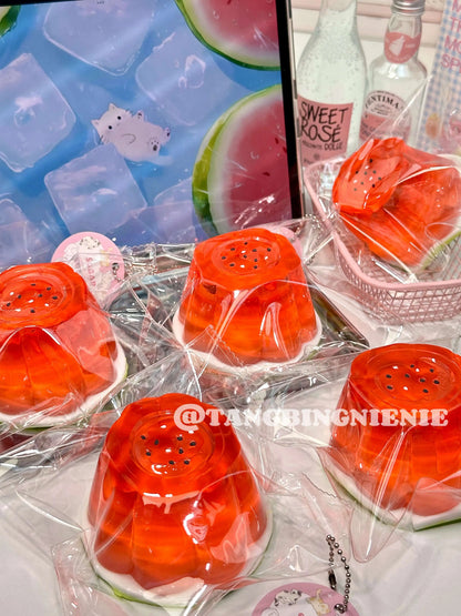 Transparent Watermelon Squishy – Slow Rising Stress Relief Toy
