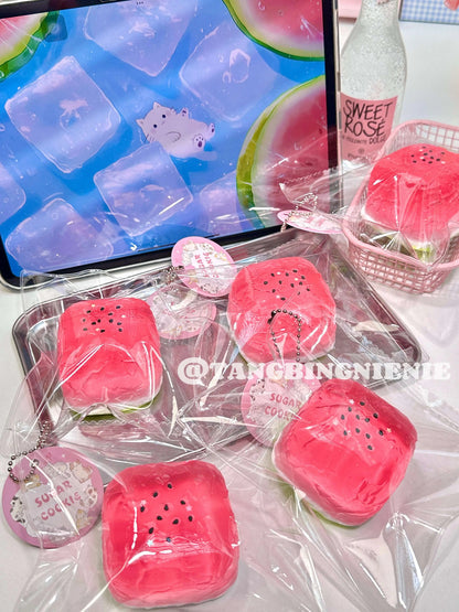 Transparent Watermelon Squishy – Slow Rising Stress Relief Toy