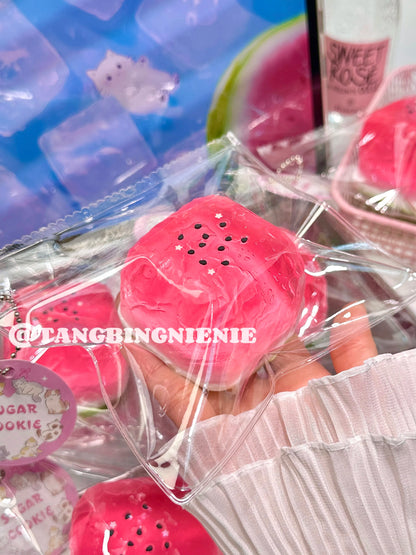 Transparent Watermelon Squishy – Slow Rising Stress Relief Toy