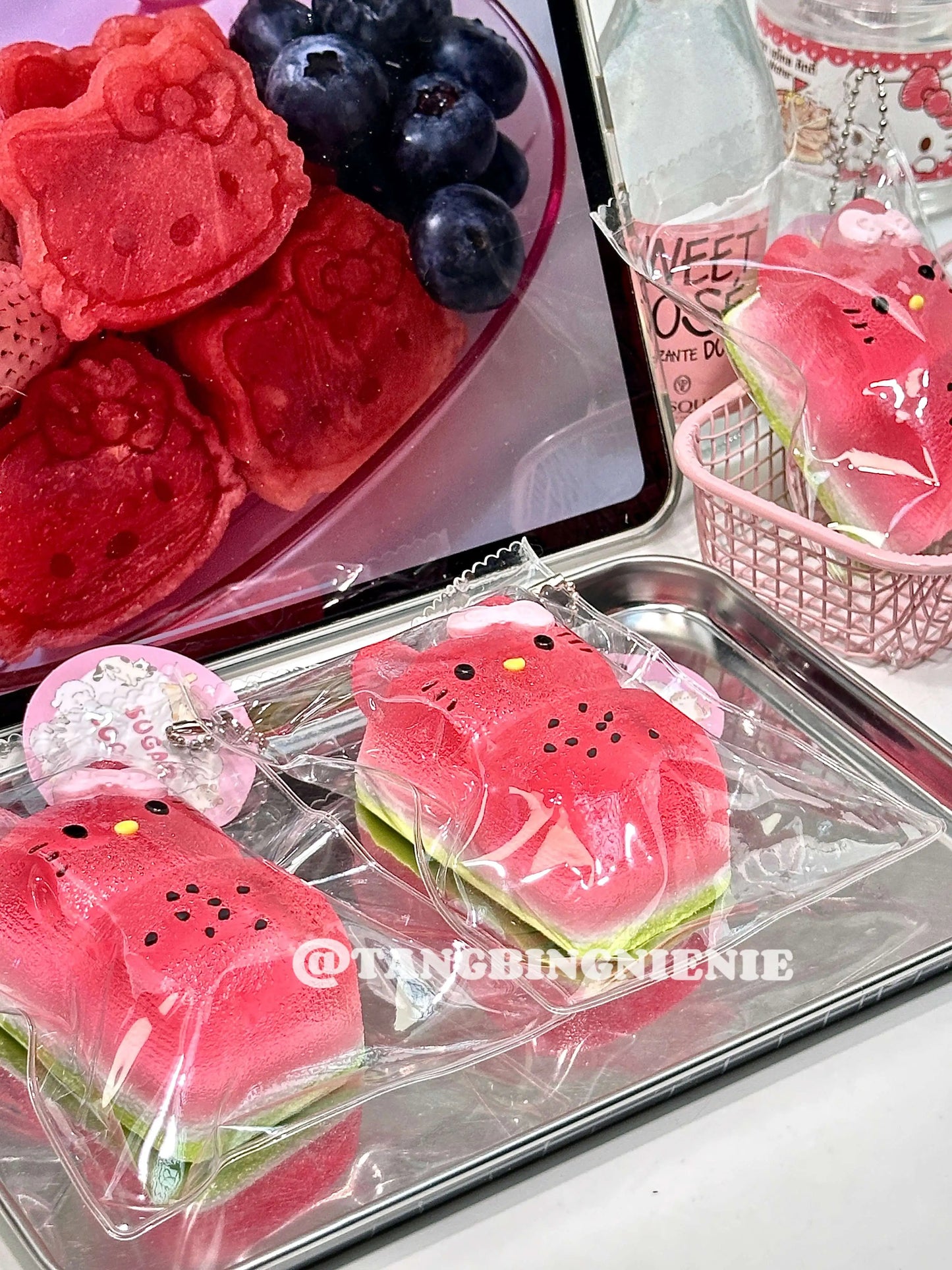 Transparent Watermelon Squishy – Slow Rising Stress Relief Toy