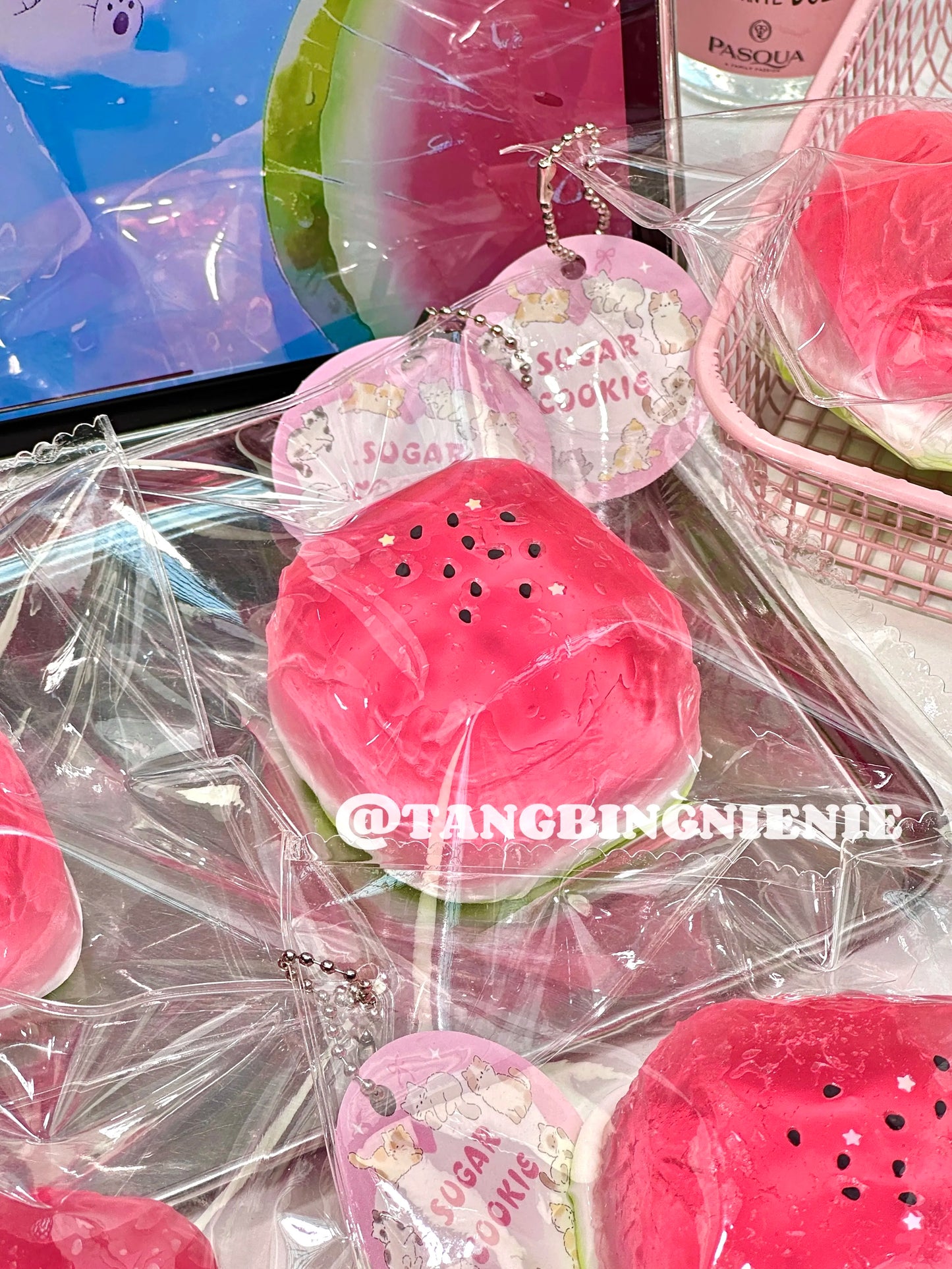 Transparent Watermelon Squishy – Slow Rising Stress Relief Toy